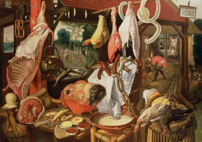 Der Fleischstand, 1568 von Pieter Aertsen